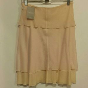 Anthropologie pink/peach skirt